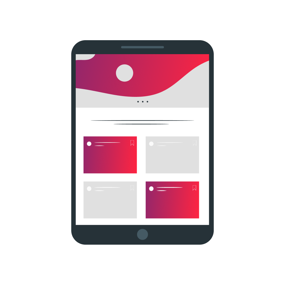 Планшетная версия сайта